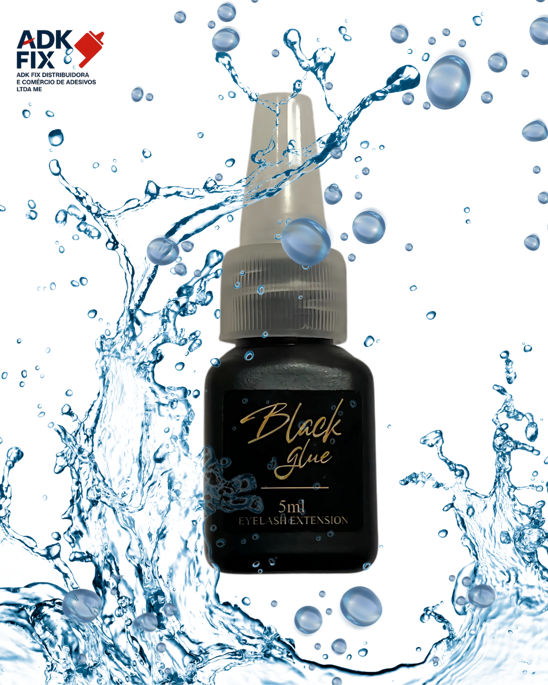 ✨ Black Glue – O Adesivo Profissional que Revoluciona a Extensão de Cílios ✨
